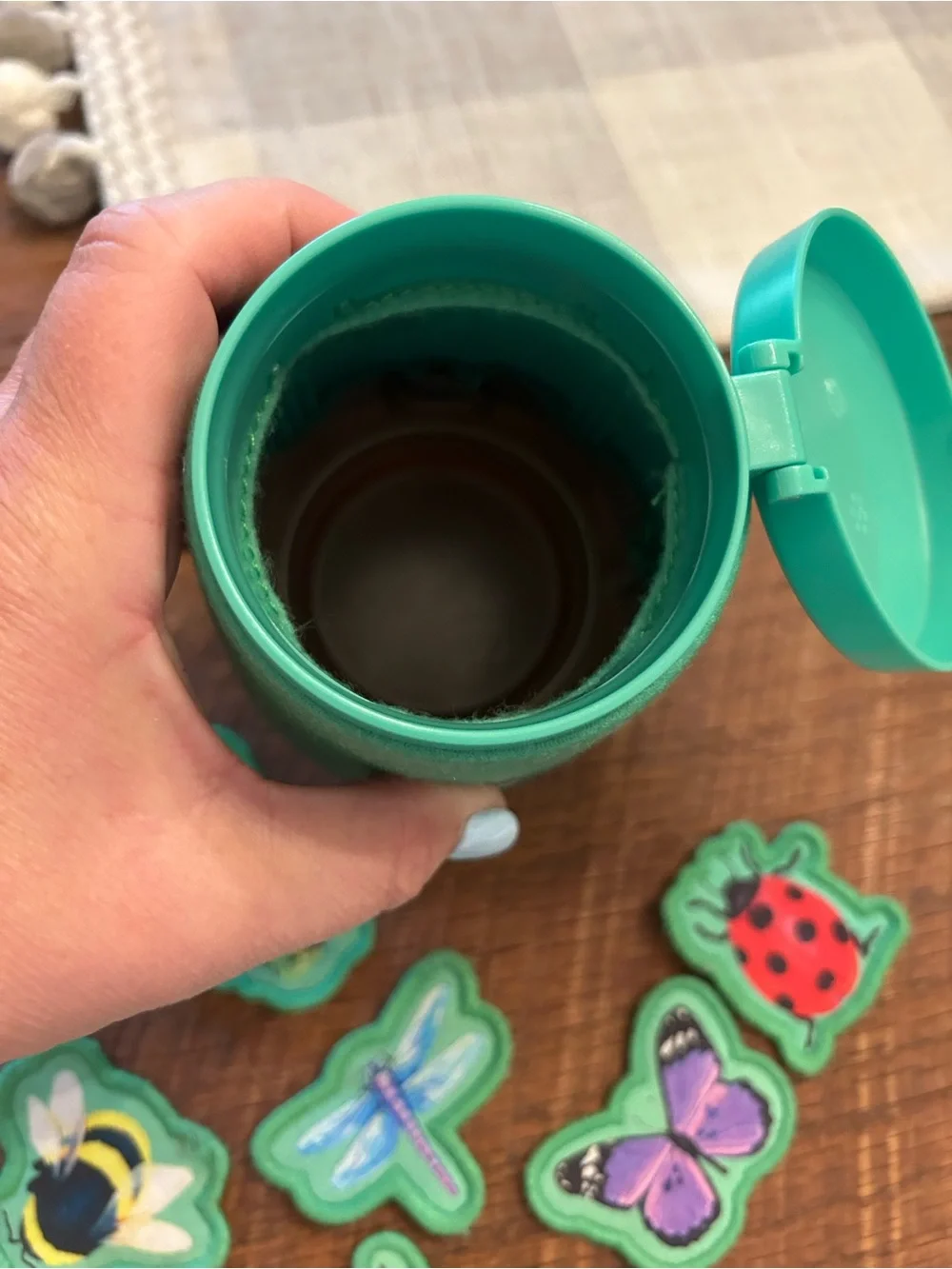 Lovevery Fuzzy Bug Shrub from Pioneer Play Kit Montessori Toy